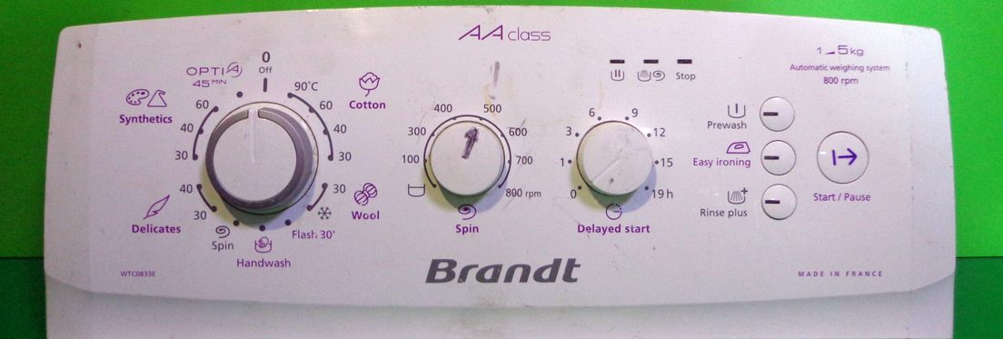 Ремонт стиральных машин Brandt